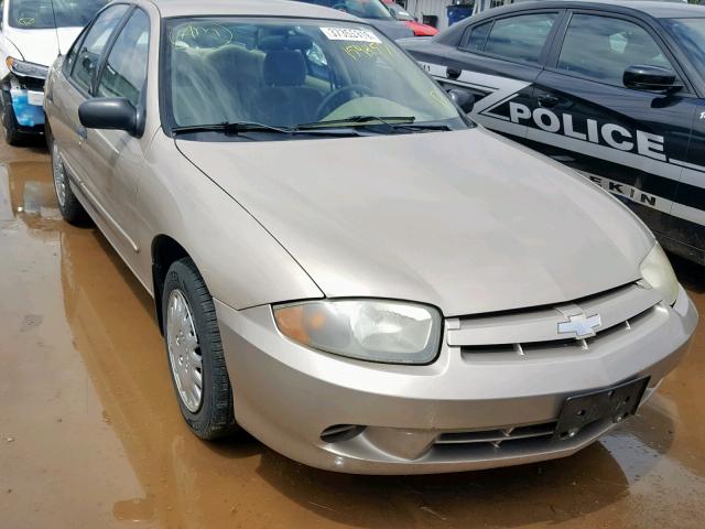 1G1JF52F837220220 - 2003 CHEVROLET CAVALIER L TAN photo 1