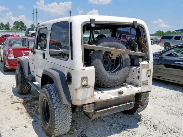 1J4FY19S3XP442697 - 1999 JEEP WRANGLER / TAN photo 3