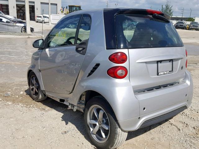 WMEEJ3BA2FK819455 - 2015 SMART FORTWO PUR SILVER photo 3