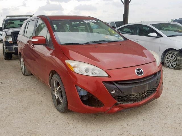 JM1CW2BL2D0149563 - 2013 MAZDA 5 RED photo 1