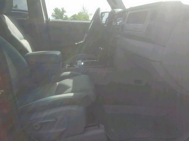 1J8HG48K47C628012 - 2007 JEEP COMMANDER 勃艮第红 照片 5