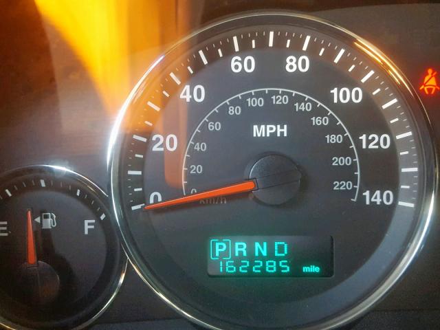 1J8HG48K47C628012 - 2007 JEEP COMMANDER 勃艮第红 照片 8