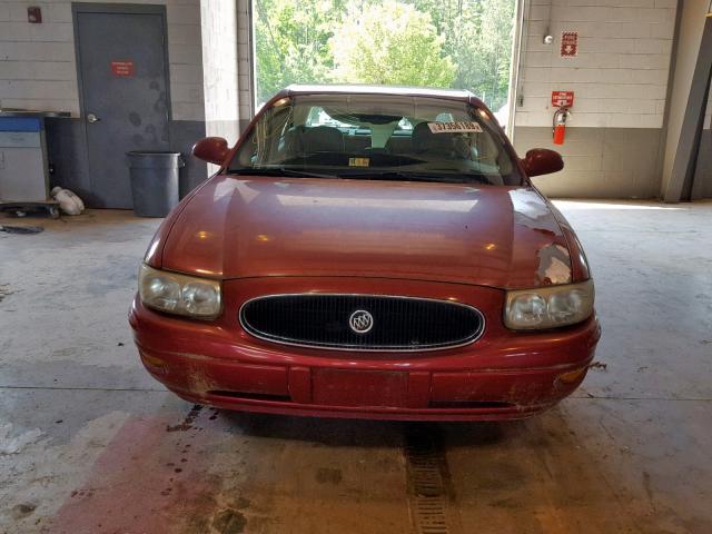 1G4HR54K84U135433 - 2004 BUICK LESABRE LI RED photo 9