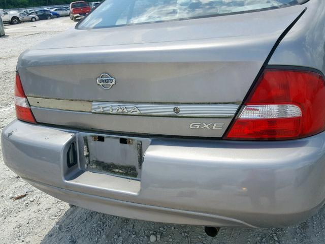 1N4DL01D61C238595 - 2001 NISSAN ALTIMA XE GRAY photo 9