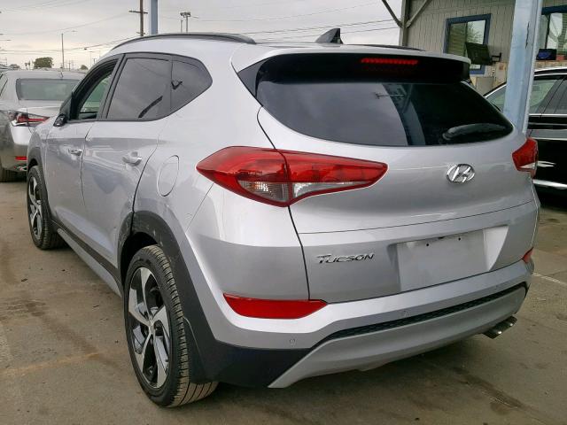 KM8J33A24JU743618 - 2018 HYUNDAI TUCSON VAL SILVER photo 3