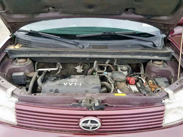 JTLKT324250172737 - 2005 TOYOTA SCION XB 栗色 照片 7