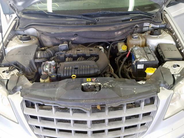2A8GF48X98R608079 - 2008 CHRYSLER PACIFICA L SILVER photo 7