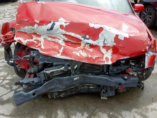 3VWSE69M94M145377 - 2004 VOLKSWAGEN JETTA GLS RED photo 7