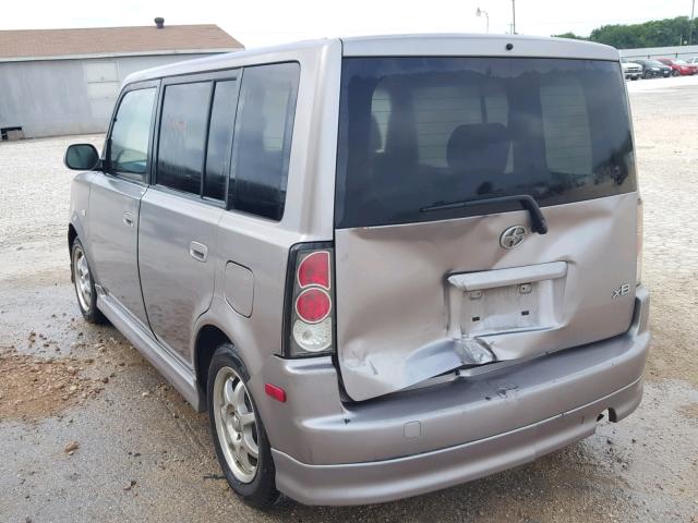 JTLKT334050187011 - 2005 TOYOTA SCION XB 灰色 照片 3