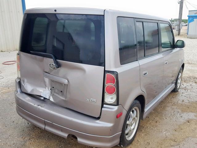 JTLKT334050187011 - 2005 TOYOTA SCION XB 灰色 照片 4