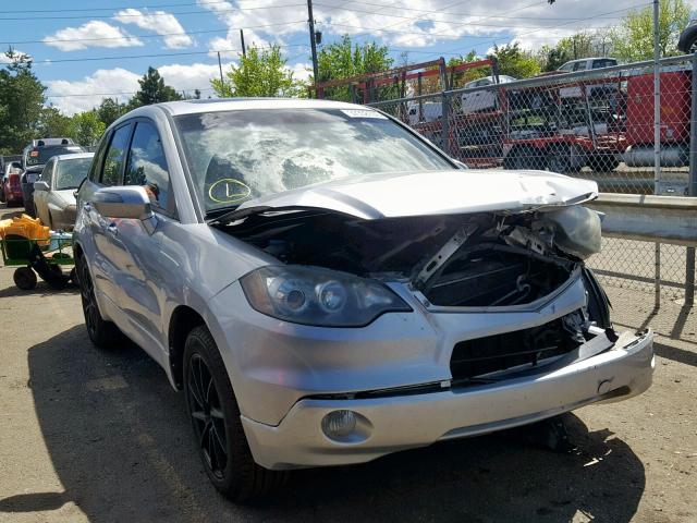 5J8TB18567A001804 - 2007 ACURA RDX TECHNO SILVER photo 1