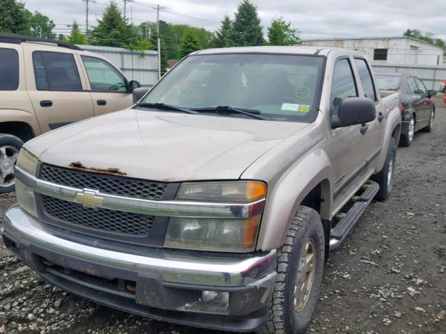 1GCDS136348177618 - 2004 CHEVROLET COLORADO TAN photo 2