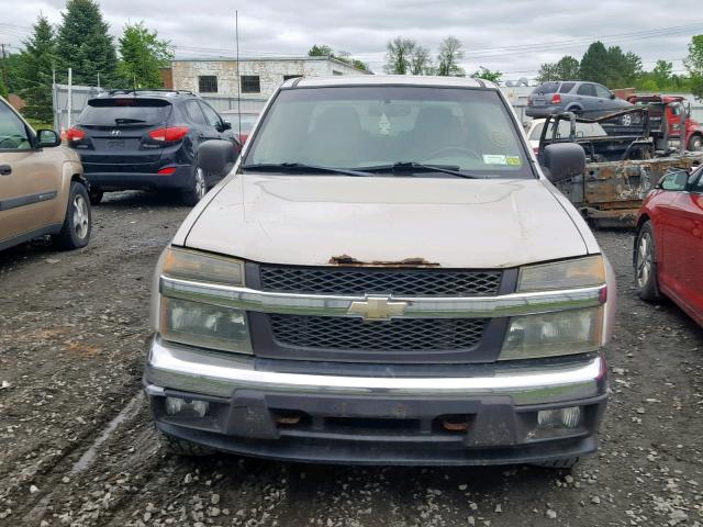 1GCDS136348177618 - 2004 CHEVROLET COLORADO TAN photo 9