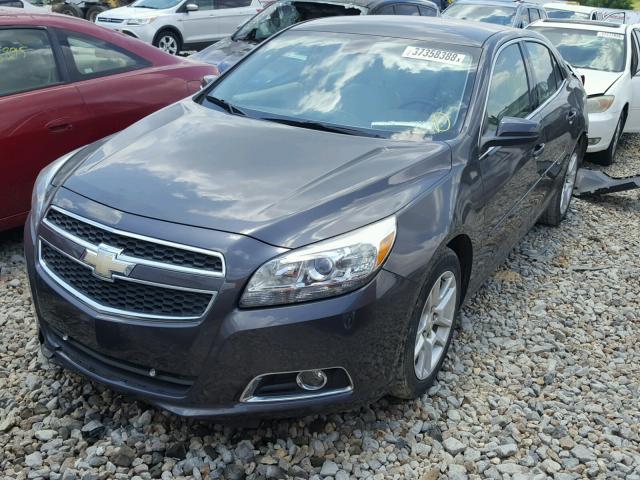 1G11F5SR2DF212339 - 2013 CHEVROLET MALIBU 2LT BLACK photo 2