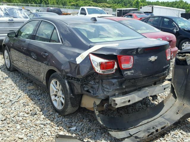 1G11F5SR2DF212339 - 2013 CHEVROLET MALIBU 2LT BLACK photo 3