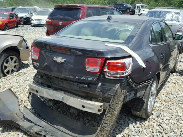 1G11F5SR2DF212339 - 2013 CHEVROLET MALIBU 2LT BLACK photo 4