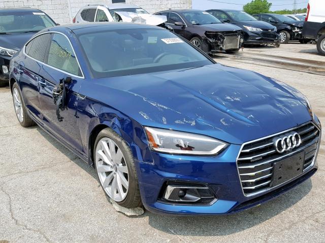 WAUCNDF50JA010433 - 2018 AUDI A5 PRESTIG BLUE photo 1