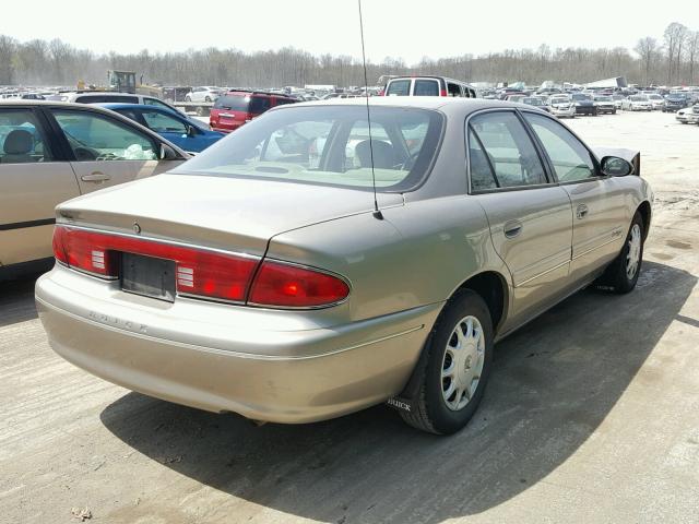 2G4WS52J821141831 - 2002 BUICK CENTURY CU TAN photo 4