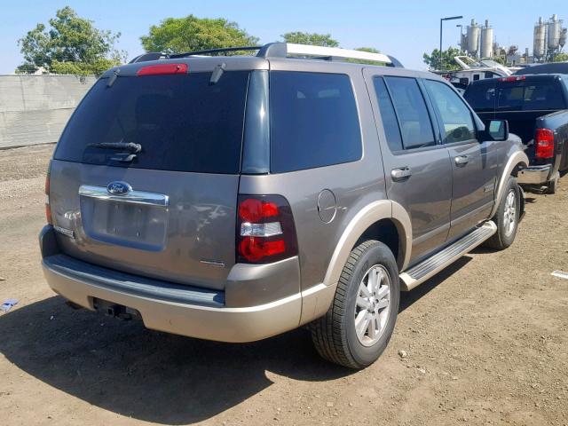 1FMEU64E96UB55291 - 2006 FORD EXPLORER E TAN photo 4