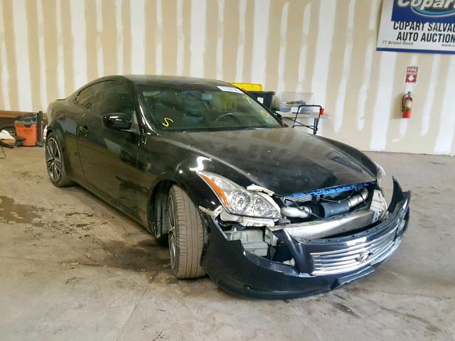 JNKCV64E38M129084 - 2008 INFINITI G37 BASE BLACK photo 1