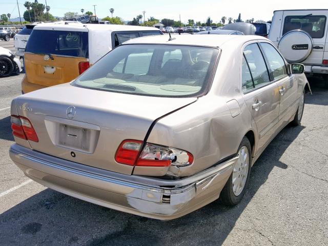 WDBJF65J81B387361 - 2001 MERCEDES-BENZ E 320 GOLD photo 4