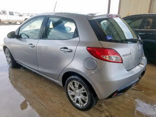 JM1DE1HY6B0104241 - 2011 MAZDA MAZDA2 GRAY photo 3