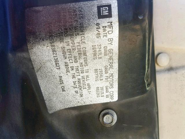 1G8AK55B36Z136627 - 2006 SATURN ION LEVEL BLACK photo 10