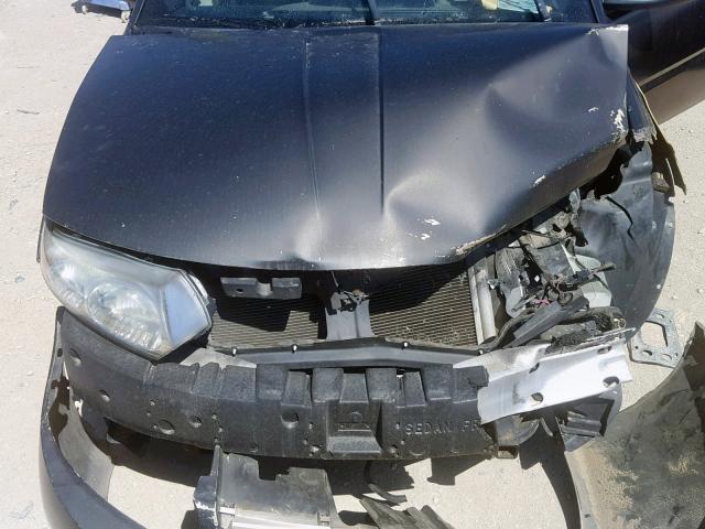 1G8AK55B36Z136627 - 2006 SATURN ION LEVEL BLACK photo 7