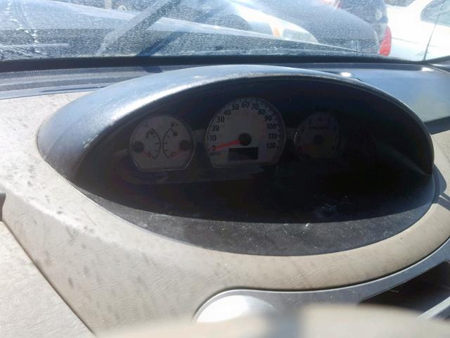 1G8AK55B36Z136627 - 2006 SATURN ION LEVEL BLACK photo 8