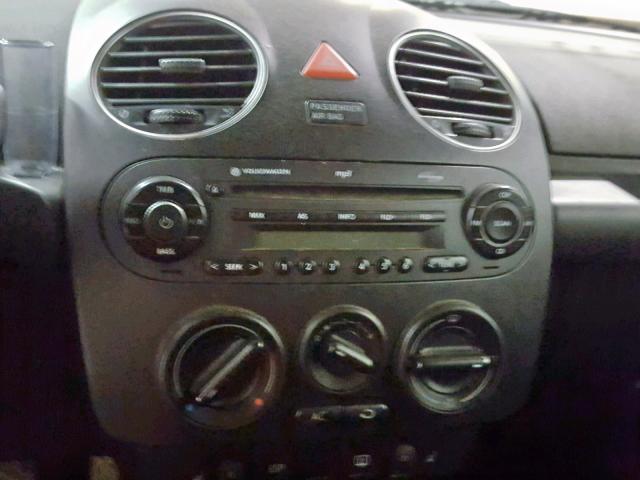 3VWRG31Y37M414371 - 2007 VOLKSWAGEN NEW BEETLE Կարմիր լուսանկար 9