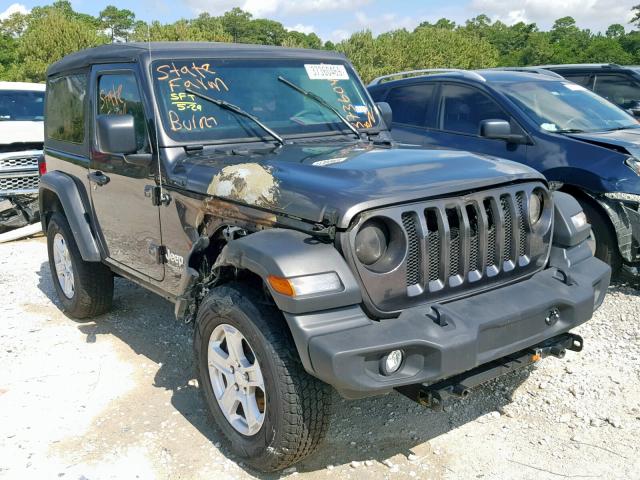 1C4GJXAG2JW210114 - 2018 JEEP WRANGLER S GRAY photo 1