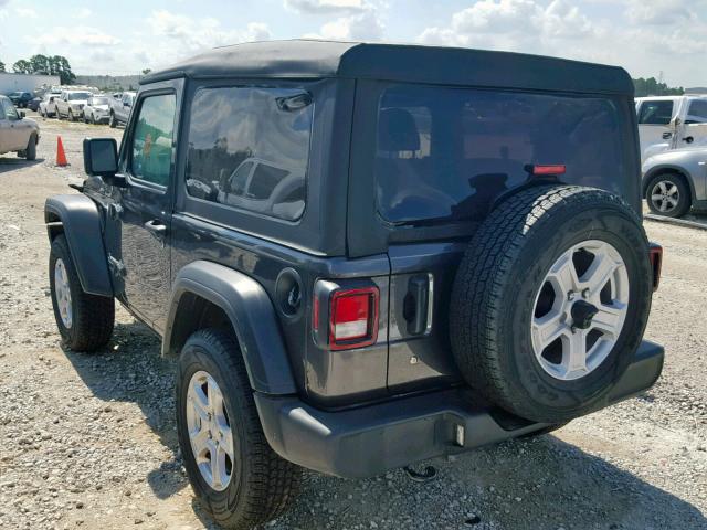 1C4GJXAG2JW210114 - 2018 JEEP WRANGLER S GRAY photo 3