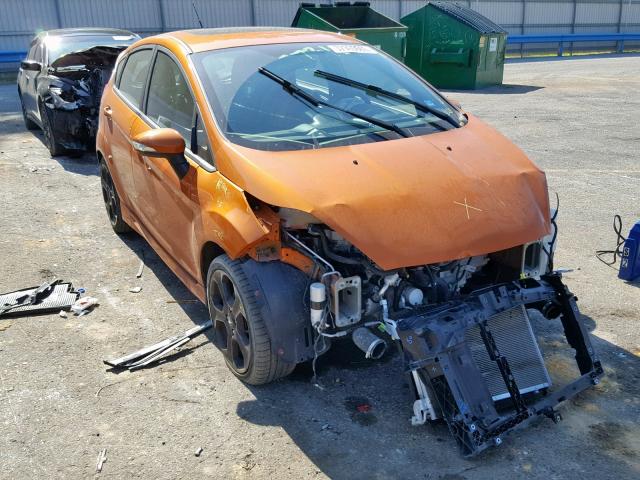 3FADP4GX0HM139535 - 2017 FORD FIESTA ST ORANGE photo 1