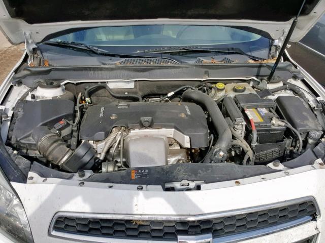 1G11G5SX1DF200727 - 2013 CHEVROLET MALIBU 3LT თეთრი ფოტო 7