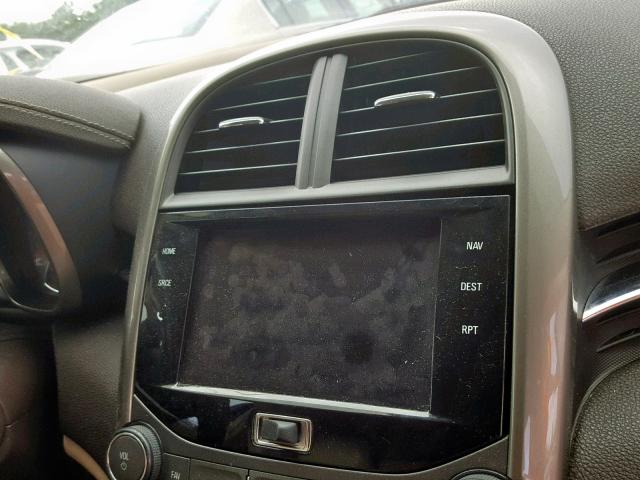 1G11G5SX1DF200727 - 2013 CHEVROLET MALIBU 3LT თეთრი ფოტო 9