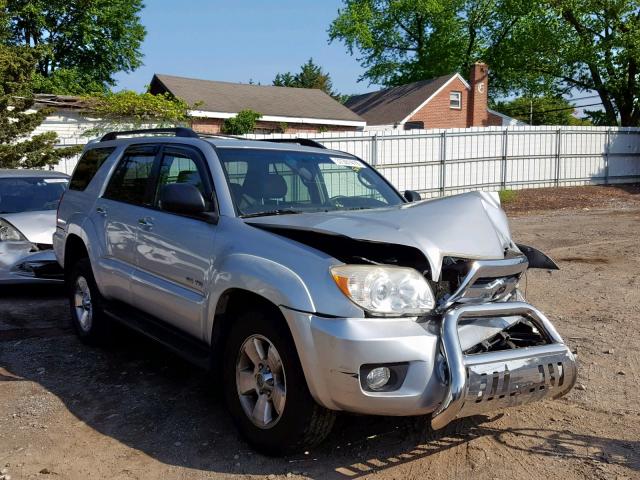 JTEBU14R068064041 - 2006 TOYOTA 4RUNNER SR SILVER photo 1