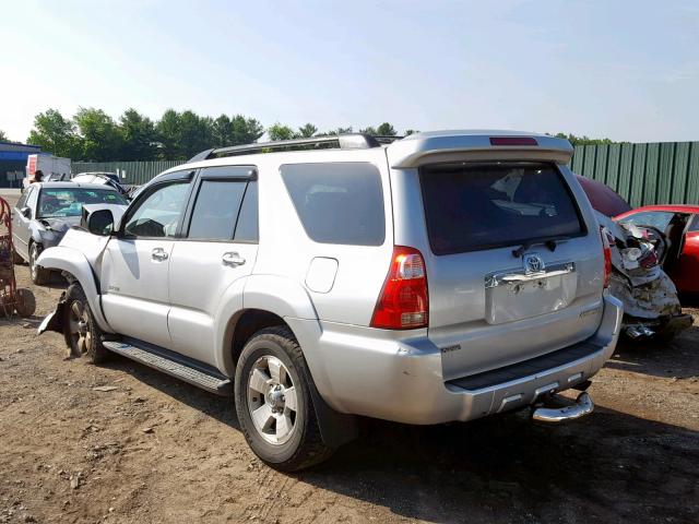 JTEBU14R068064041 - 2006 TOYOTA 4RUNNER SR SILVER photo 3