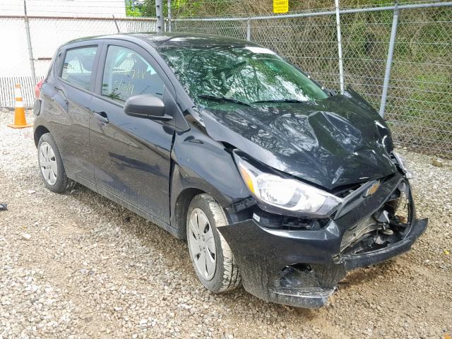 KL8CB6SA9GC578695 - 2016 CHEVROLET SPARK LS GRAY photo 1