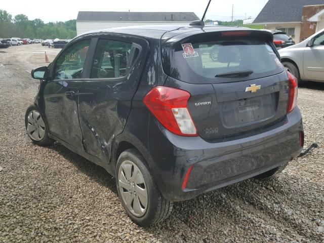 KL8CB6SA9GC578695 - 2016 CHEVROLET SPARK LS GRAY photo 3