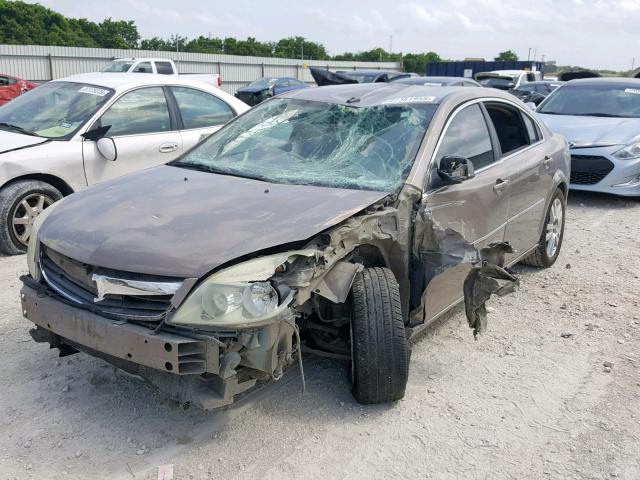 1G8ZS57N67F262025 - 2007 SATURN AURA XE BROWN photo 2