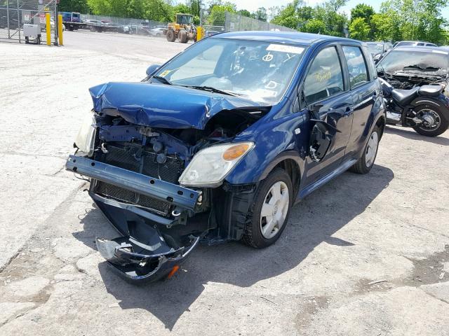 JTKKT624X60158186 - 2006 TOYOTA SCION XA BLUE photo 2