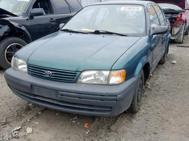 JT2BC53L2W0304032 - 1998 TOYOTA TERCEL CE GREEN photo 2