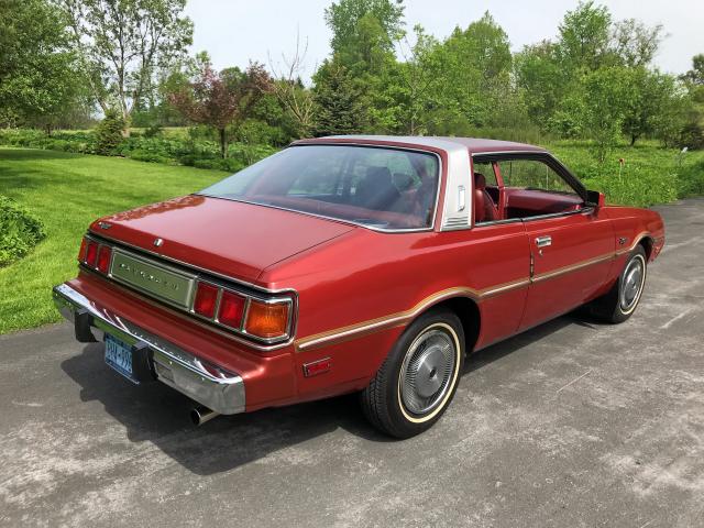 3H29K84410354 - 1978 PLYMOUTH SOPPORO RED photo 4