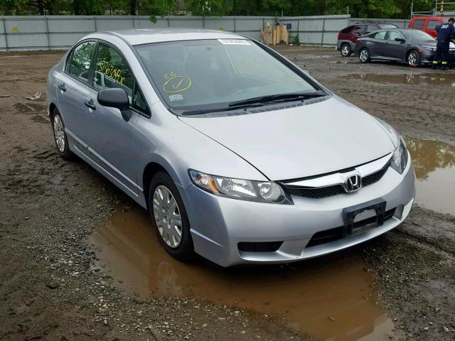 2HGFA1F35AH310416 - 2010 HONDA CIVIC VP SILVER photo 1