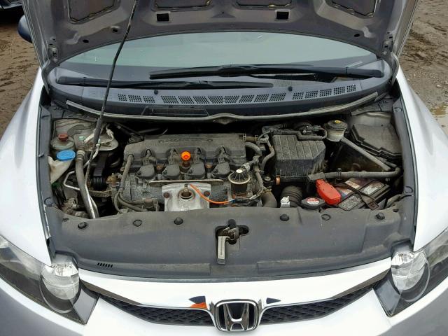 2HGFA1F35AH310416 - 2010 HONDA CIVIC VP SILVER photo 7