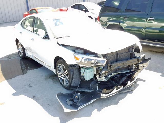 KNALN4D76G5215227 - 2016 KIA CADENZA LU WHITE photo 1