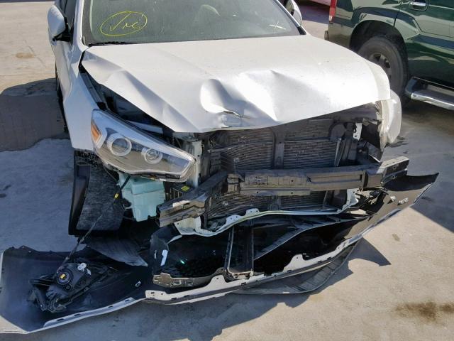 KNALN4D76G5215227 - 2016 KIA CADENZA LU WHITE photo 9