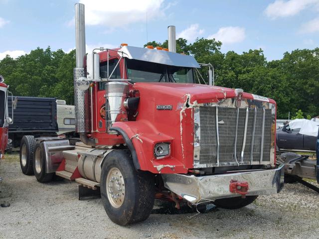 3BKDLB0X76F138328 - 2006 KENWORTH CONSTRUCTI RED photo 1