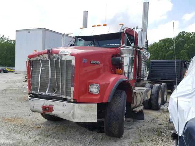 3BKDLB0X76F138328 - 2006 KENWORTH CONSTRUCTI RED photo 2