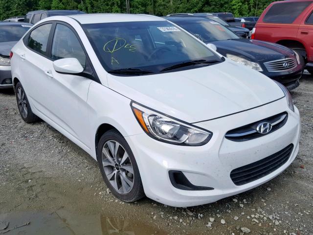 KMHCT4AE3HU325277 - 2017 HYUNDAI ACCENT SE WHITE photo 1